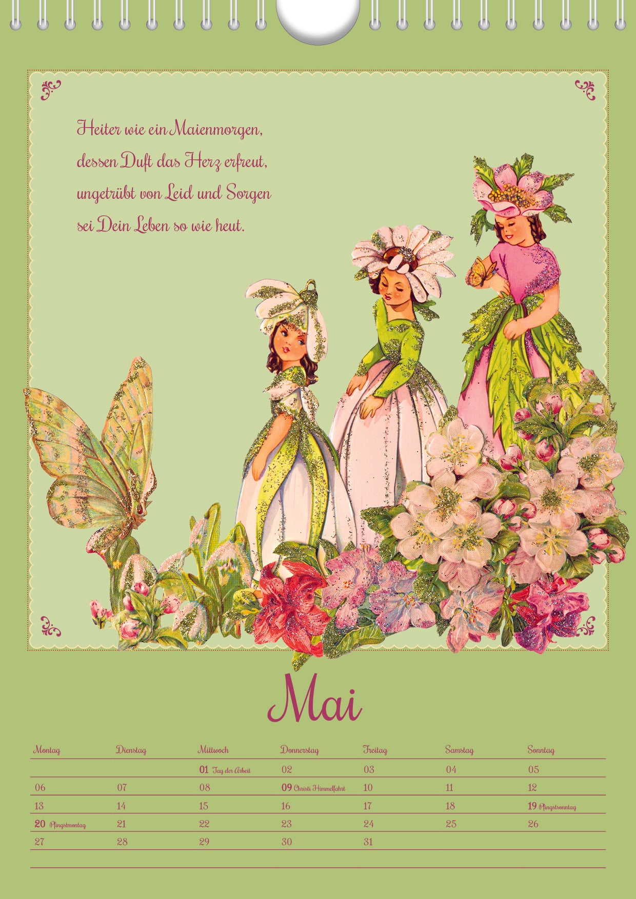 Poesiealbum-Kalender 2024